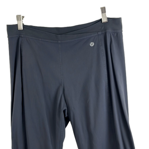 Lululemon Crossover Waist Grey Capris